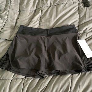 lululemon play off the pleats skirt